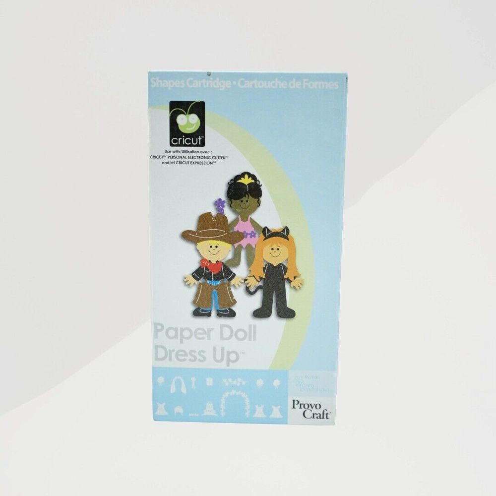 Cricut Personal Electronic Cutter & Expression PAPER DOLL DRESS UP Provo Craft